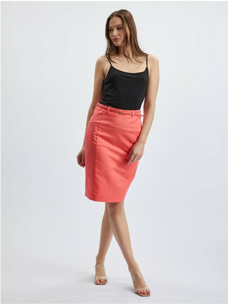 Orsay Fustă de damă coral ORSAY