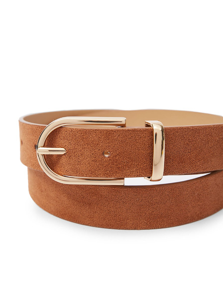 Orsay Curea maro pentru femei din piele întoarsă ORSAY