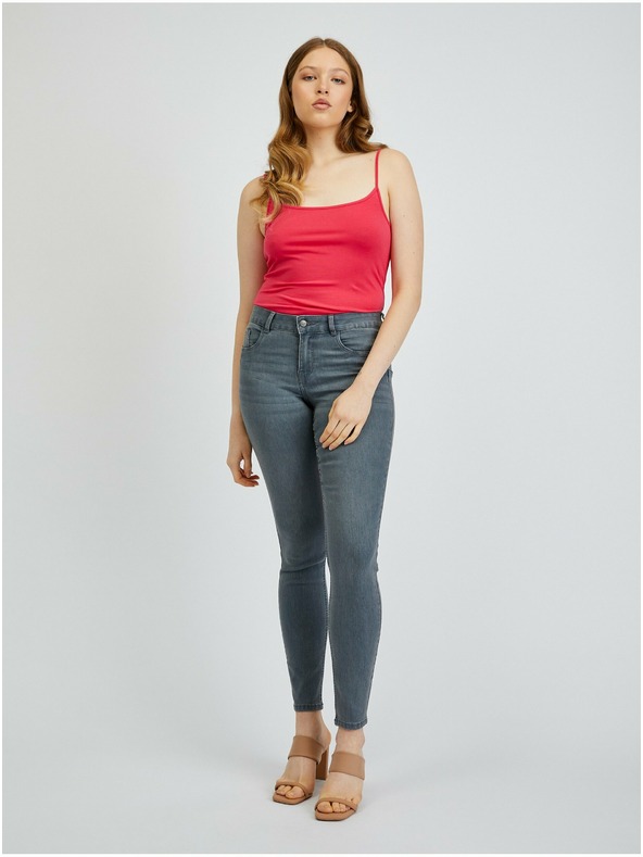 Orsay Set două maiouri de damă roz închis ORSAY