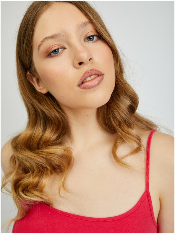 Orsay Set două maiouri de damă roz închis ORSAY