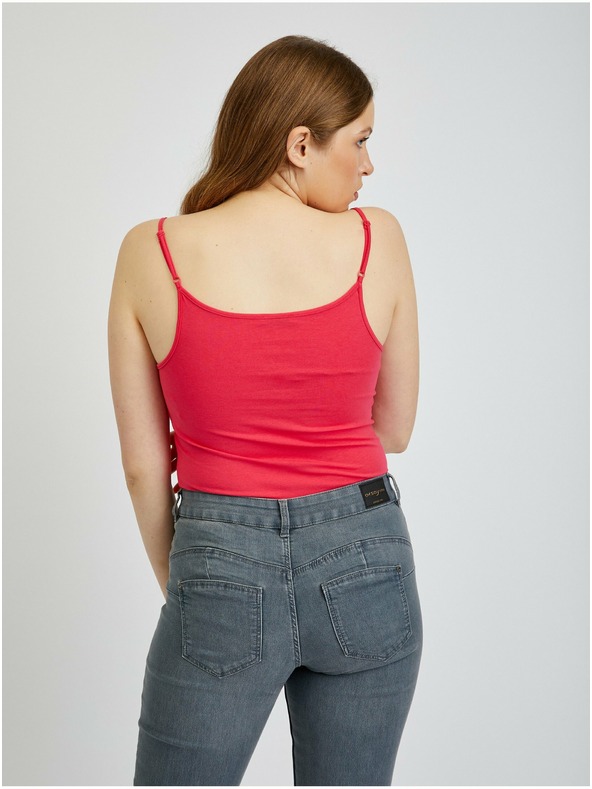 Orsay Set două maiouri de damă roz închis ORSAY