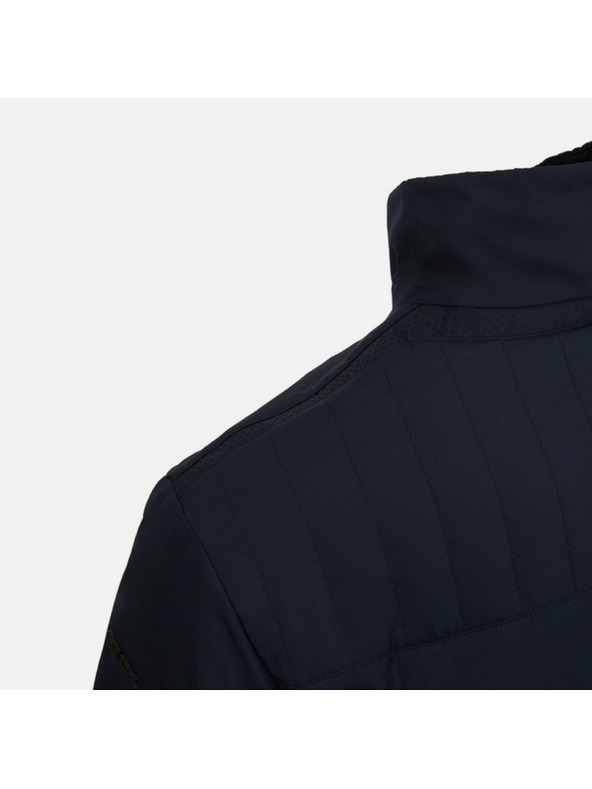 Geox Geox Damiano jachetă matlasată pentru bărbați în albastru închis