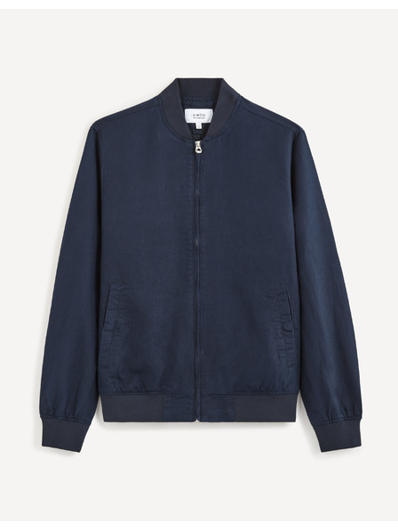 Celio Jachetă din in albastru închis pentru bărbați Celio Bulin10