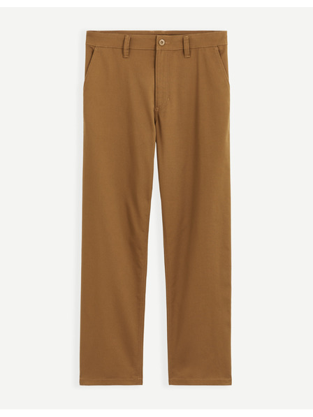 Celio Pantaloni chino maro Celio Coloose1