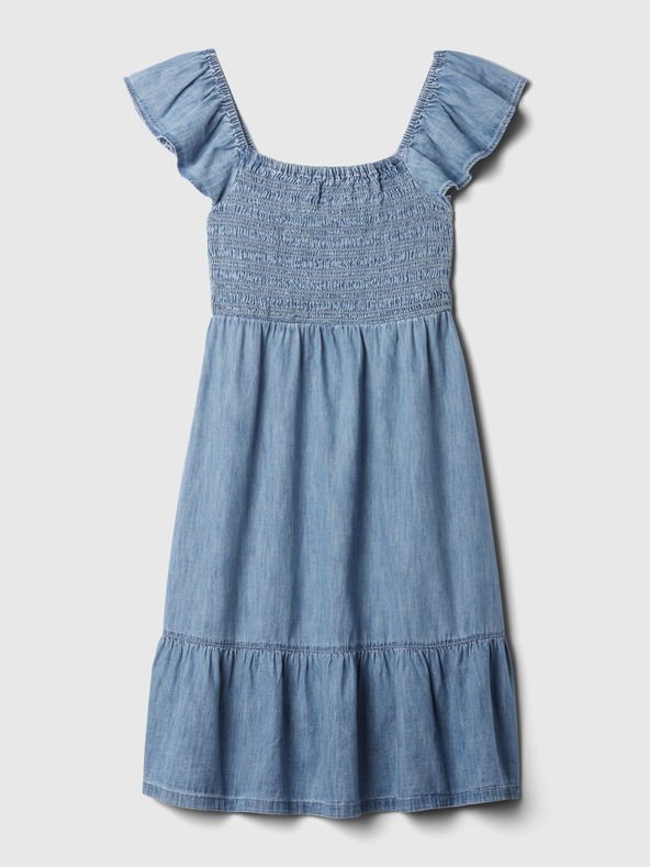 GAP Rochie midi din denim pentru copii GAP