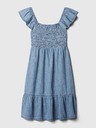 GAP Rochie midi din denim pentru copii GAP