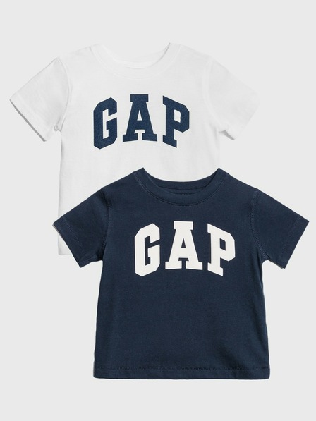 GAP Tricouri cu logo Gap pentru copii 2 bucăți GAP
