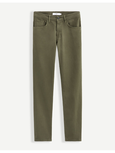 Celio Pantaloni bărbați Celio kaki Vopry1