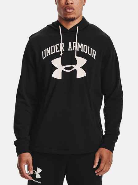 Under Armour Hanorac pentru bărbați Under Armour RIVAL TERRY BIG LOGO HD