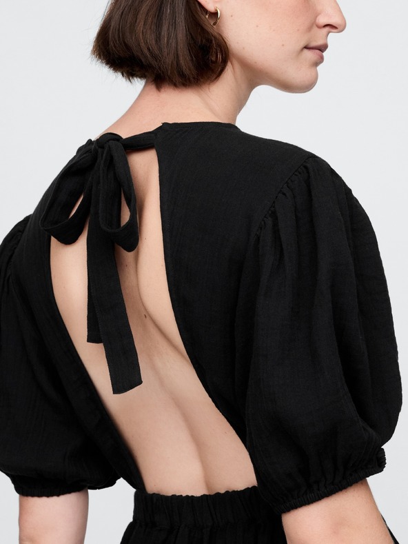 GAP Rochie midi din muselină GAP