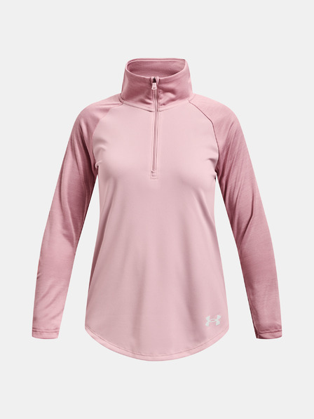 Under Armour Tricou pentru fete Under Armour Tech Graphic Half Zip