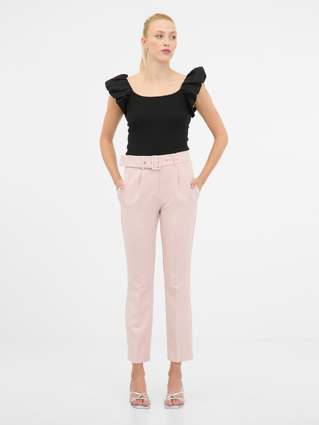 Orsay Tricou negru cu mânecă scurtă pentru femei ORSAY