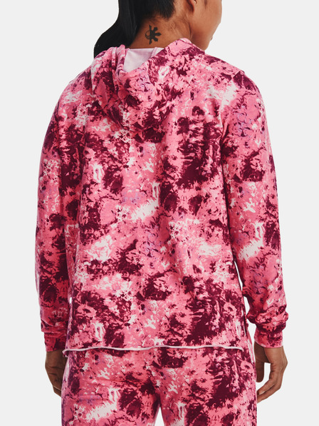 Under Armour Hanorac damă Under Armour Rival Terry Print Hoodie