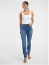 Orsay Blugi albaștri de damă slim fit ORSAY
