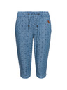 Sam 73 Pantaloni 3/4 pentru fete cu imprimeu albastru SAM 73