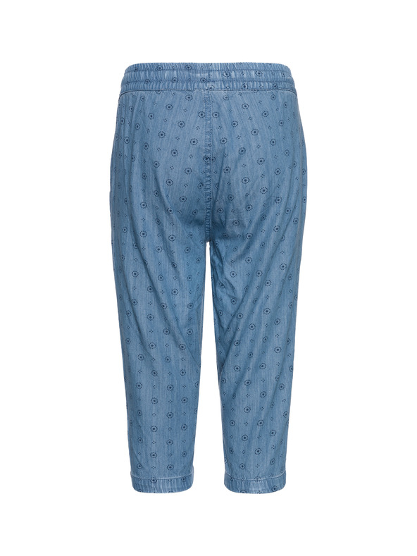 Sam 73 Pantaloni 3/4 pentru fete cu imprimeu albastru SAM 73