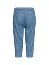 Sam 73 Pantaloni 3/4 pentru fete cu imprimeu albastru SAM 73
