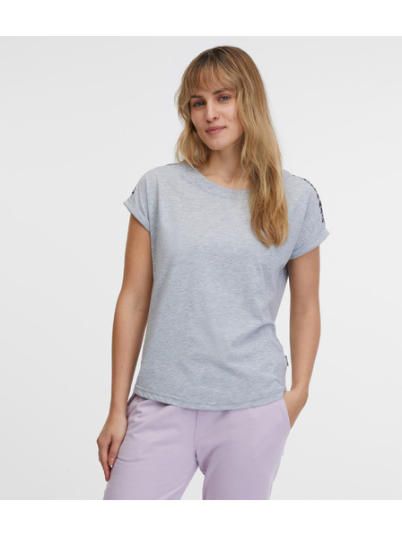 Sam 73 Tricou cu dungi pentru femei gri deschis SAM 73 Iris