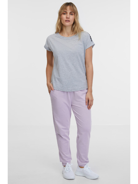 Sam 73 Tricou cu dungi pentru femei gri deschis SAM 73 Iris