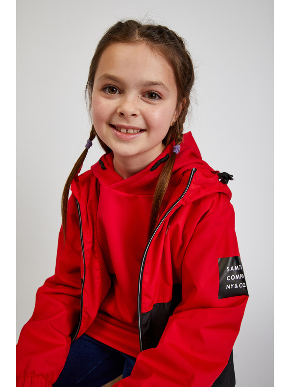 Sam 73 Jachetă neagră și roșie pentru copii SAM73 Apus