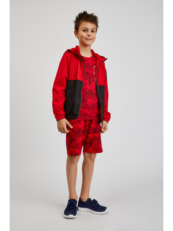 Sam 73 Jachetă neagră și roșie pentru copii SAM73 Apus