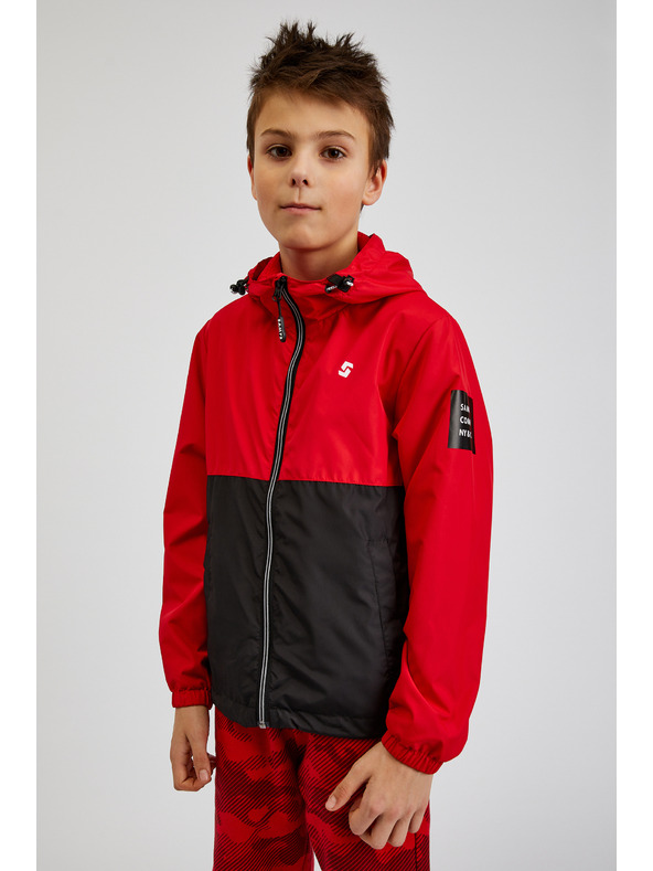 Sam 73 Jachetă neagră și roșie pentru copii SAM73 Apus