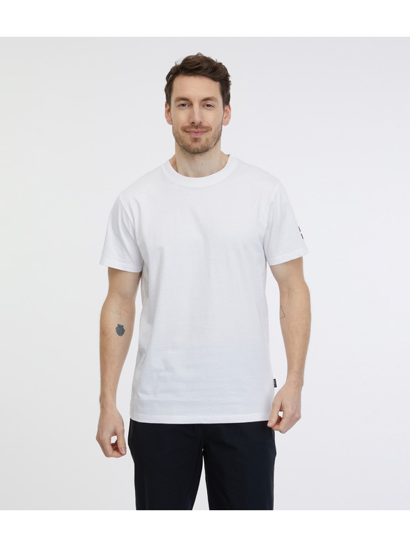 Sam 73 Tricou polo alb pentru bărbați SAM 73 Joey