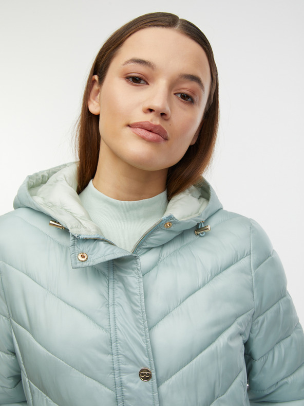 Orsay Geacă matlasată de iarnă gri pentru femei ORSAY