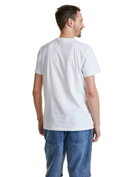 Sam 73 Tricou alb pentru bărbați SAM 73 Terence