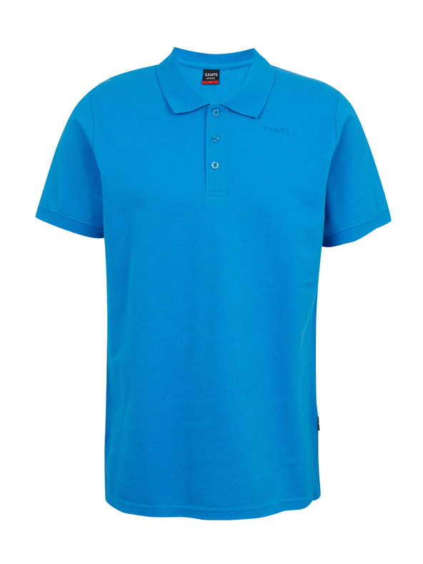 Sam 73 Tricou polo albastru din bumbac pentru bărbați SAM73 Chryz