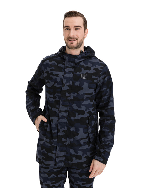 Sam 73 Jachetă de camuflaj albastru închis pentru bărbați SAM 73