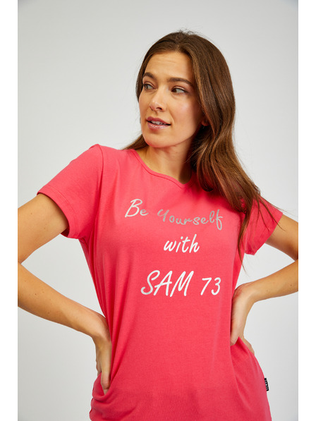 Sam 73 Tricou de damă roz închis SAM 73 Renee