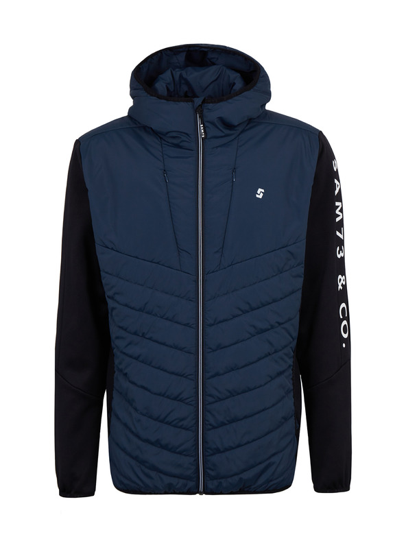 Sam 73 Jachetă ușoară matlasată albastru închis pentru bărbați SAM 73 Travis