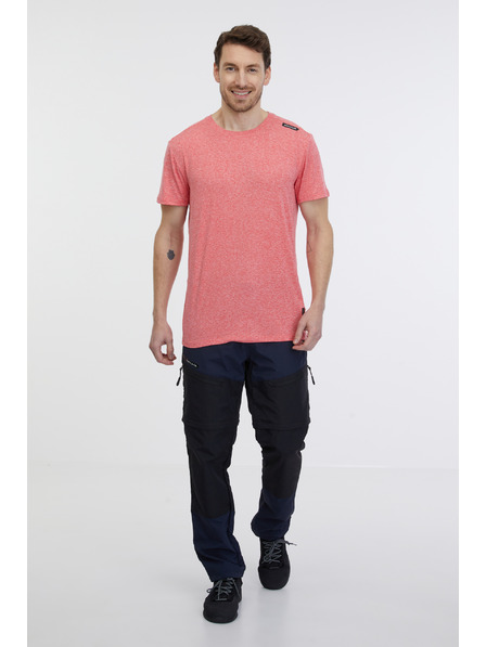 Sam 73 Tricou bărbătesc Coral cu dungi SAM 73 Fortunato