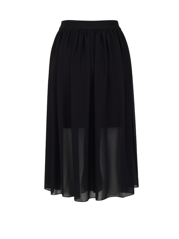 Sam 73 Fustă midi neagră pentru femei SAM 73 Evelina