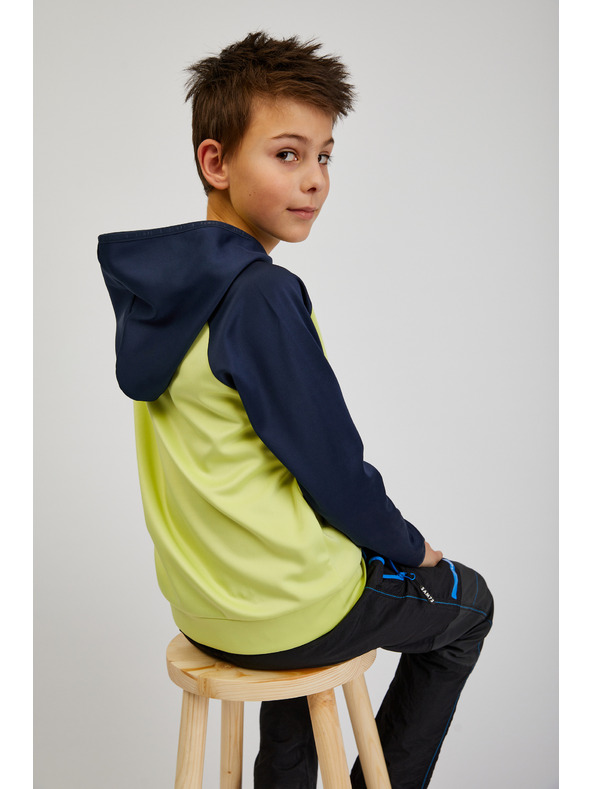 Sam 73 Hanorac albastru și galben pentru băieți SAM73 Draco