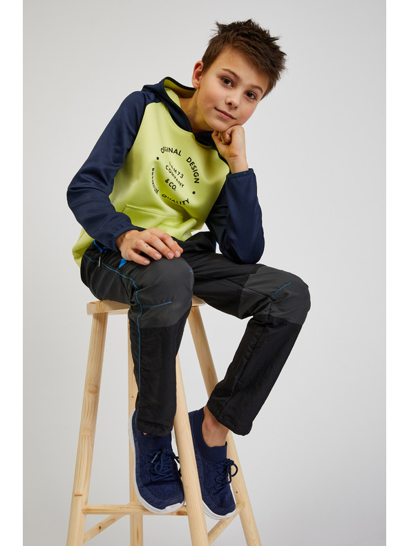 Sam 73 Hanorac albastru și galben pentru băieți SAM73 Draco