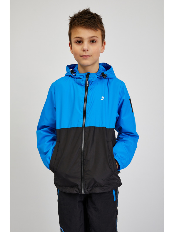 Sam 73 Jachetă neagră și albastră pentru băieți SAM73 Apus