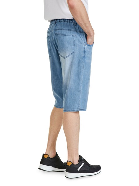Sam 73 Pantaloni scurți din denim albastru pentru bărbați SAM 73 Kash