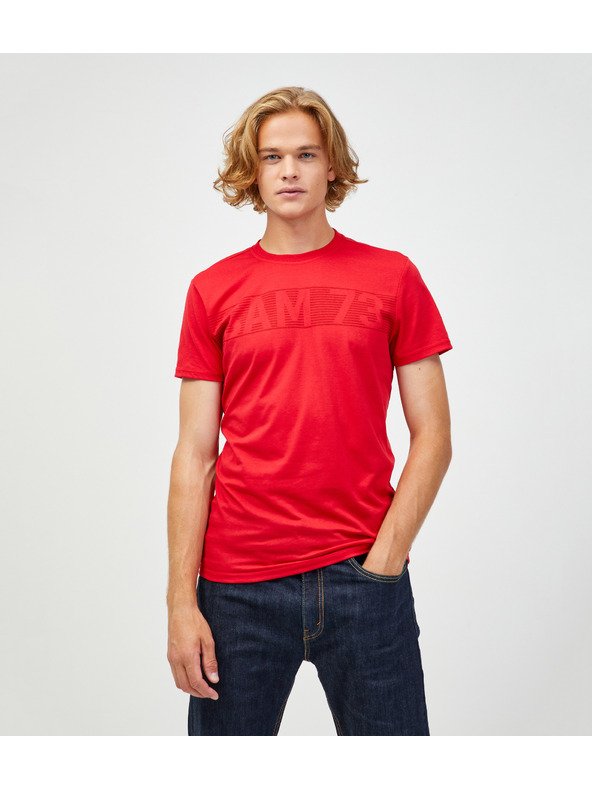 Sam 73 Tricou roșu pentru bărbați SAM 73 Barry