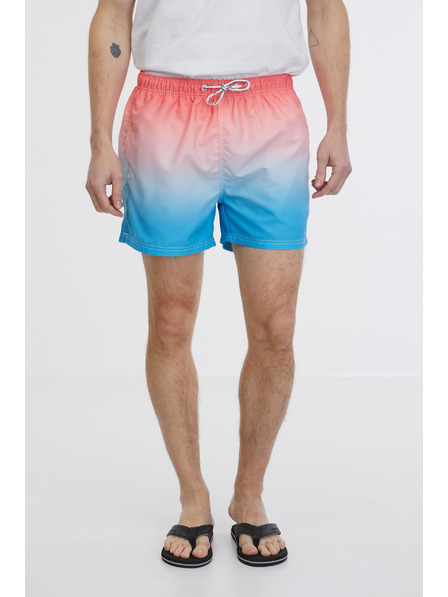 Sam 73 Costume de baie roz și albastru pentru bărbați SAM 73 Dino