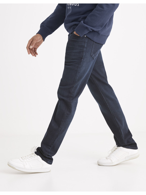 Celio Blugi cu croială dreaptă Celio C15 albastru închis pentru bărbați