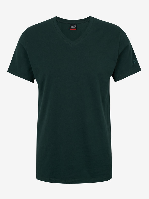 Sam 73 Tricou pentru bărbați verde închis SAM 73 Blane