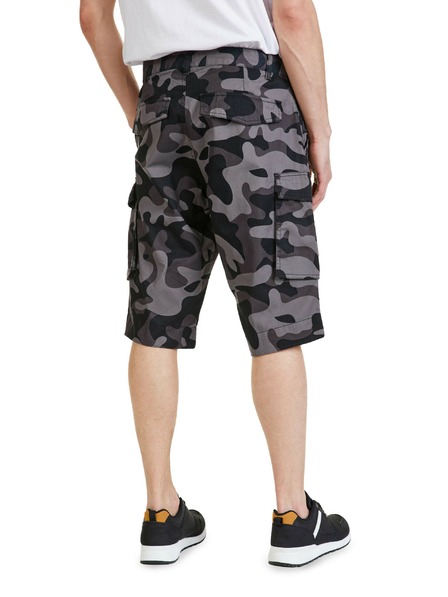 Sam 73 Pantaloni scurți pentru bărbați cu model gri închis SAM 73 John