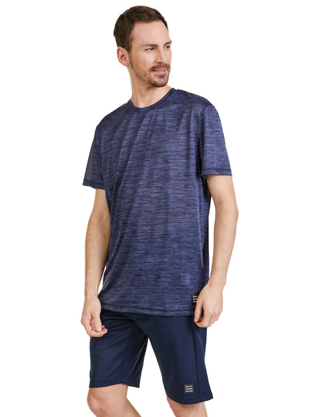 Sam 73 Tricou pentru bărbați violet închis SAM 73 Eugene