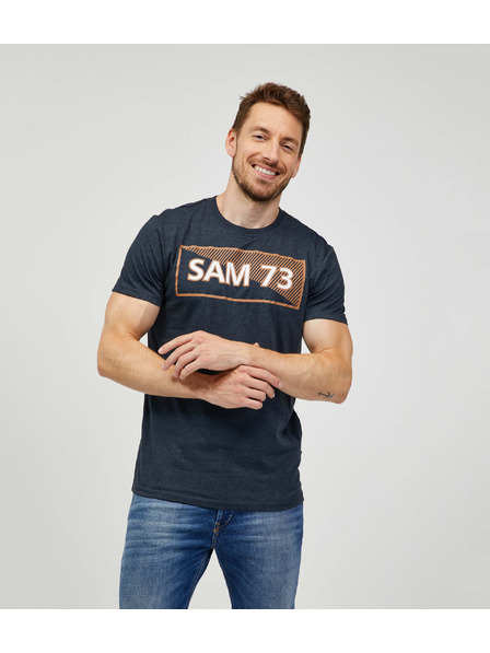 Sam 73 Tricou bărbați gri închis SAM 73 Fenri