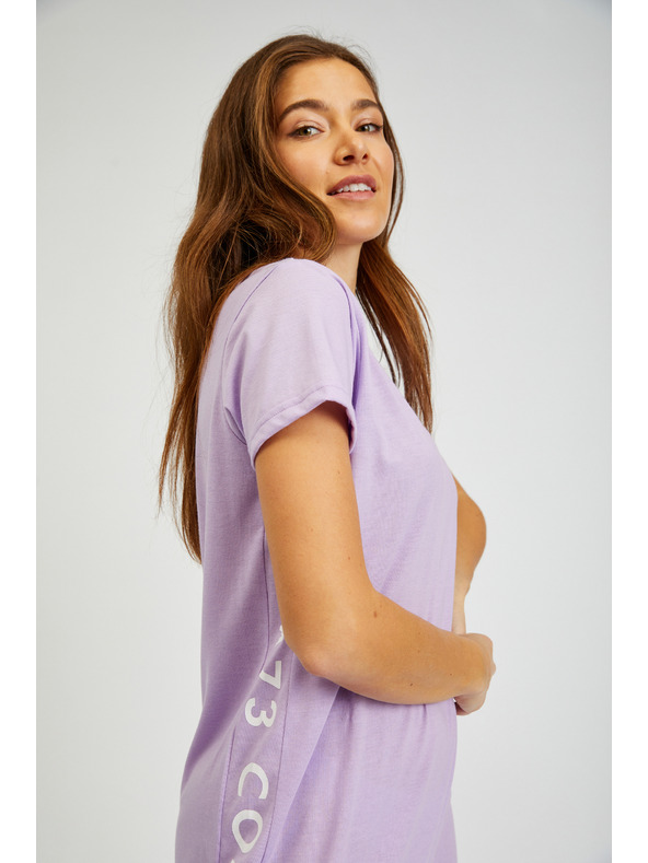 Sam 73 Rochie de vară pentru femei mov deschis SAM73 Delphinus