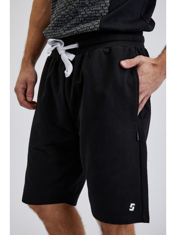 Sam 73 Pantaloni de trening bărbați negri SAM73 Euklas