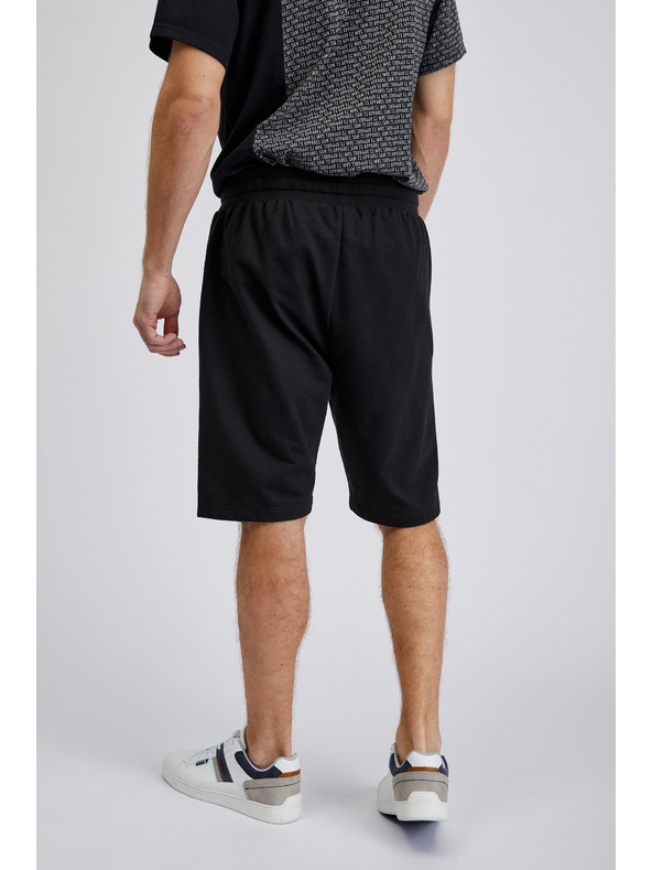 Sam 73 Pantaloni de trening bărbați negri SAM73 Euklas