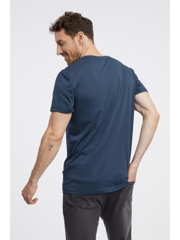 Sam 73 Tricou albastru închis pentru bărbați SAM 73 Diego